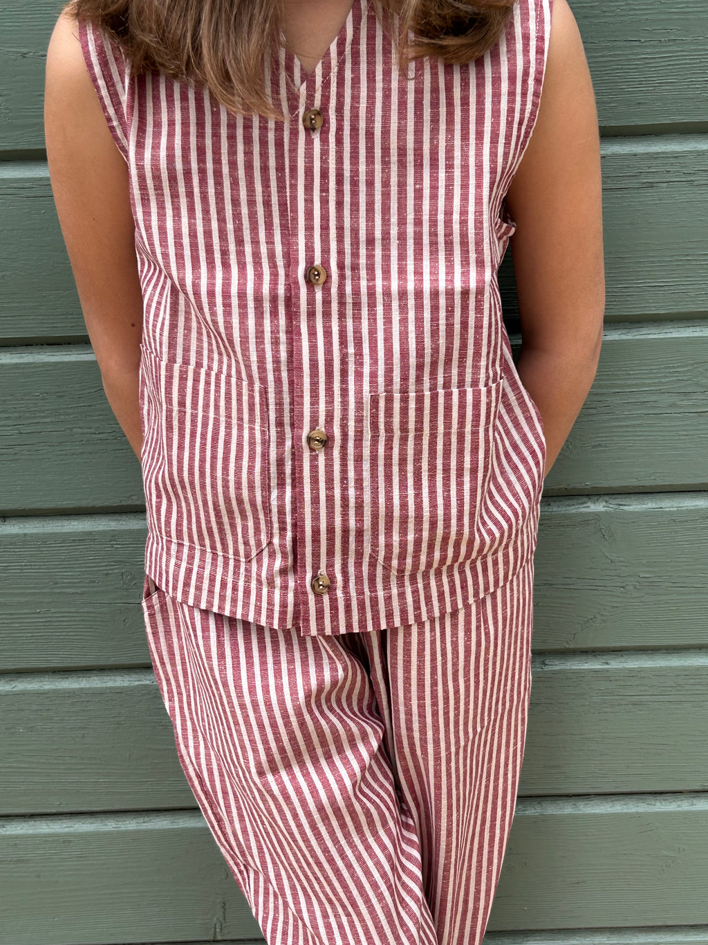 Cherry Stripes - Vest