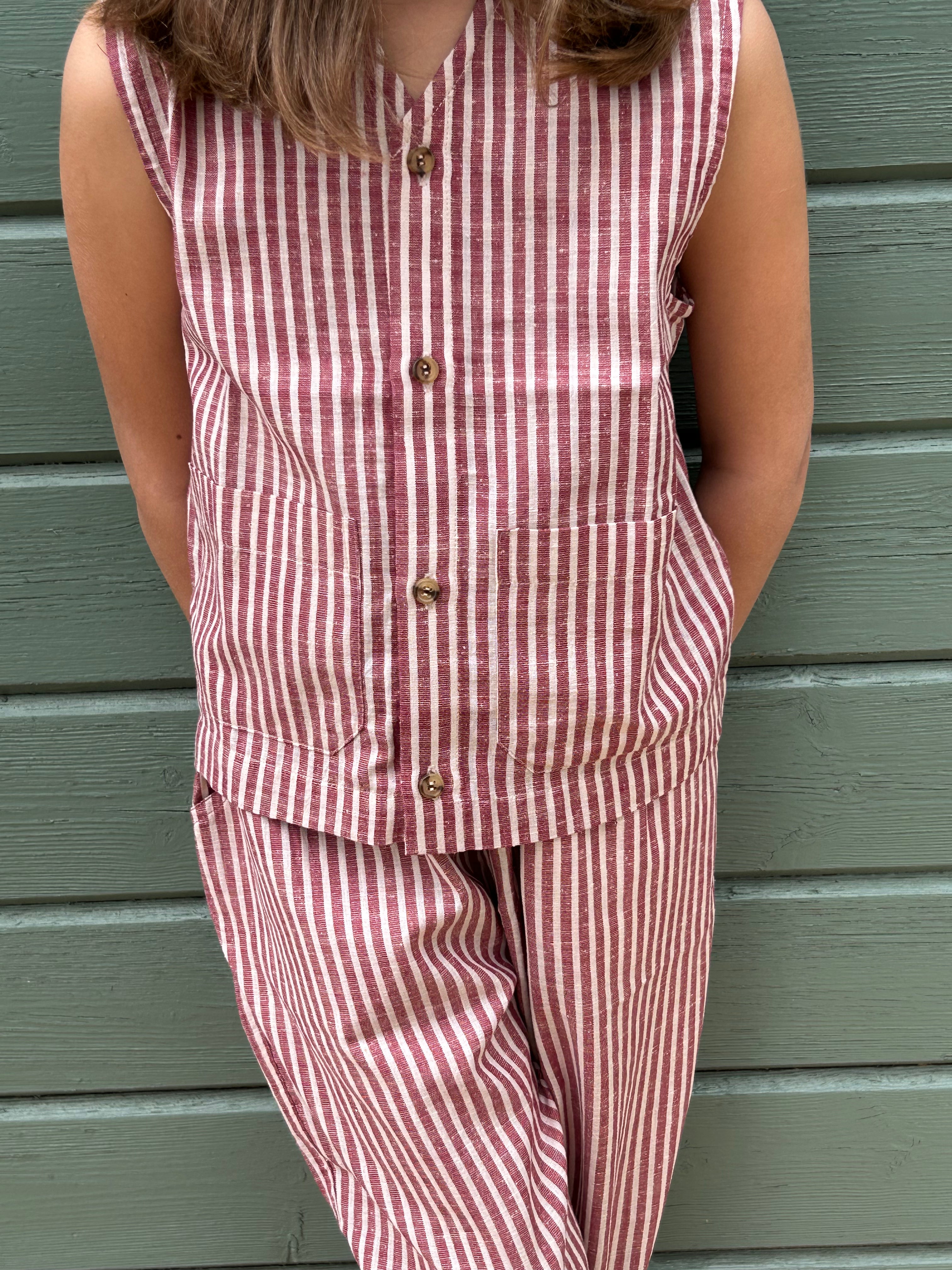 Cherry Stripes - Vest